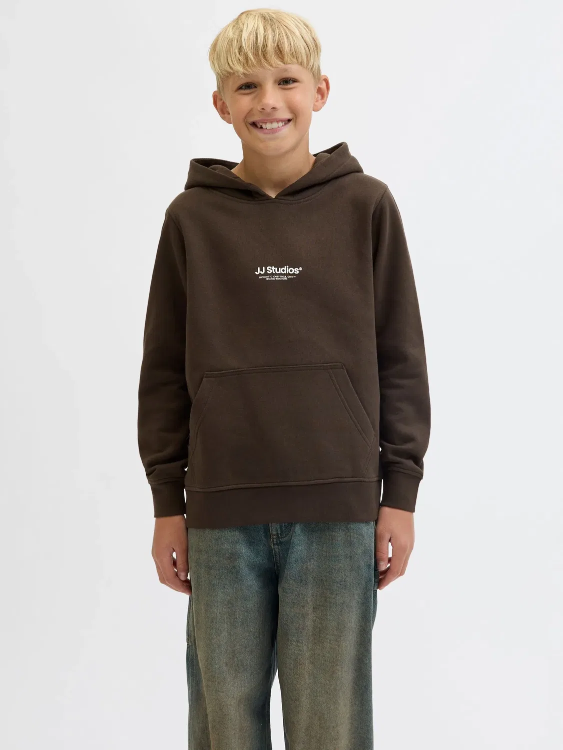 Капюшон худи JACK & JONES Junior, делисиозо — фото 2