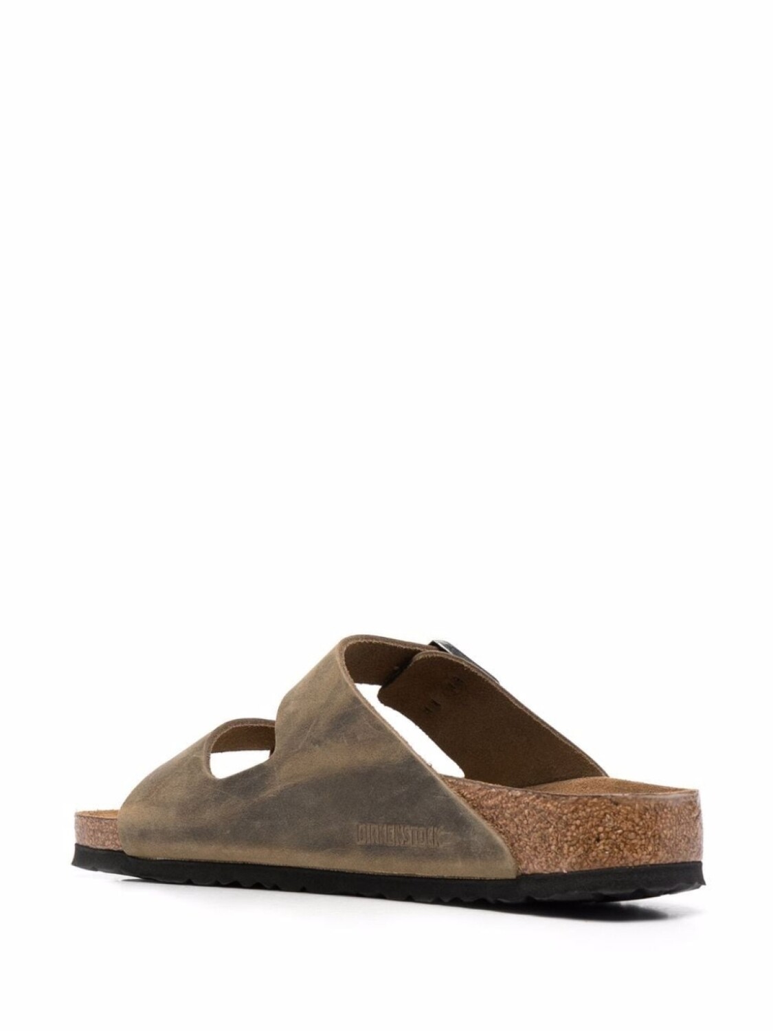 Сандалии Birkenstock Arizona Soft Footbed Natural Leather Oiled узкие, хаки — фото 3
