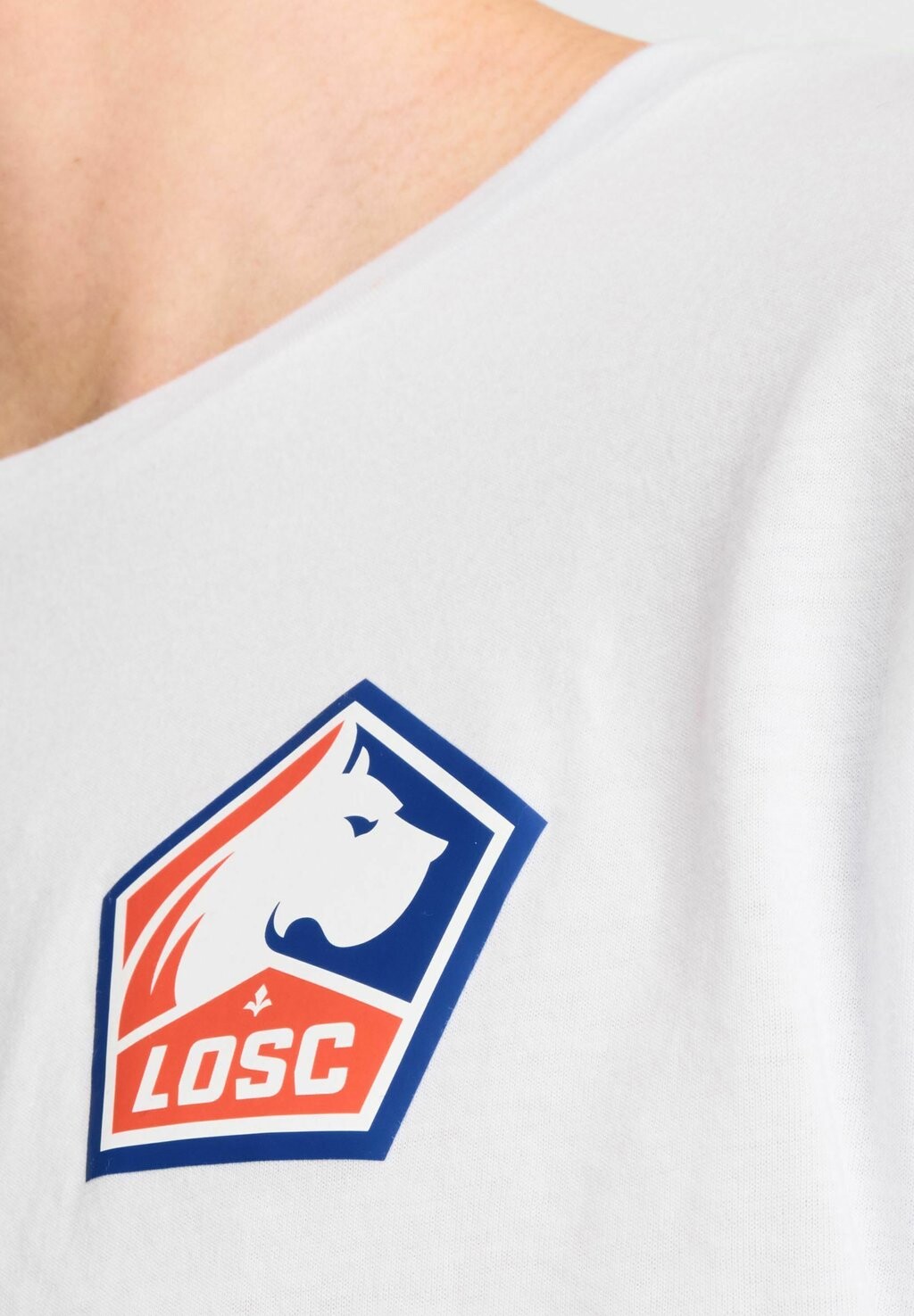 

Футболка с принтом LILLE LOSC GRAPHIC HEATHERTECH New Balance, цвет White Denim