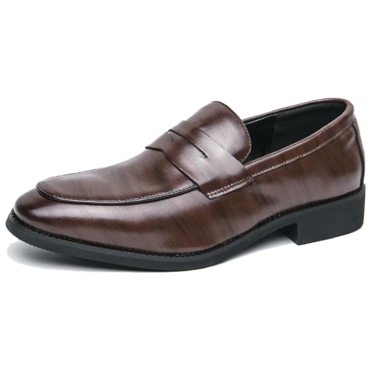 

KUPE Мужские повседневные туфли мужские низкие топы коричневые, цвет Brown