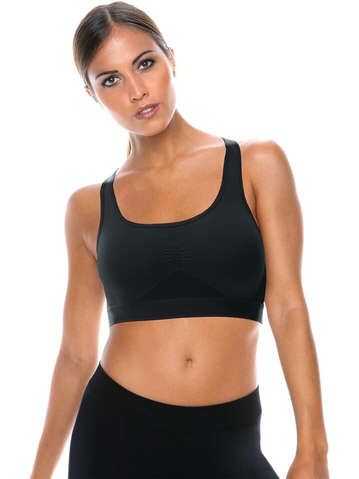 

Спортивный бюстгальтер Controlbody, черный