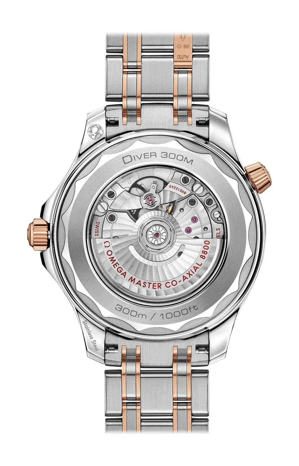 SEAMASTER DIVER 300M OMEGA CO-AXIAL MASTER CHRONOMETER 42 ММ - 210.20.42.20.01.001, черный — фото 2
