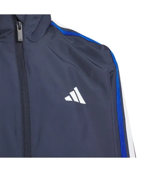 Костюм спортивный adidas с принтом, цвет чёрный — фото 4