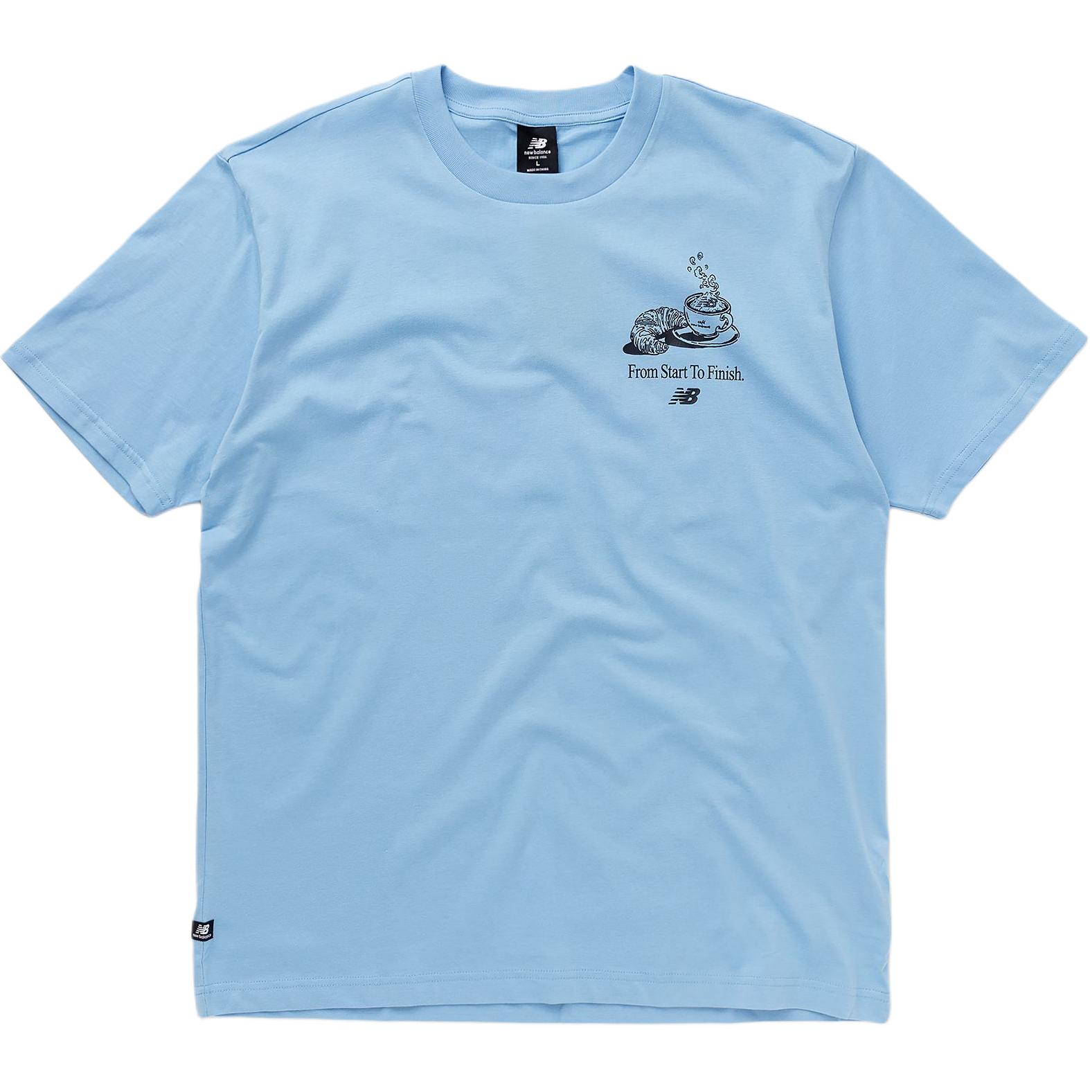 

NB Essentials Футболка мужская пыльно-голубая New Balance