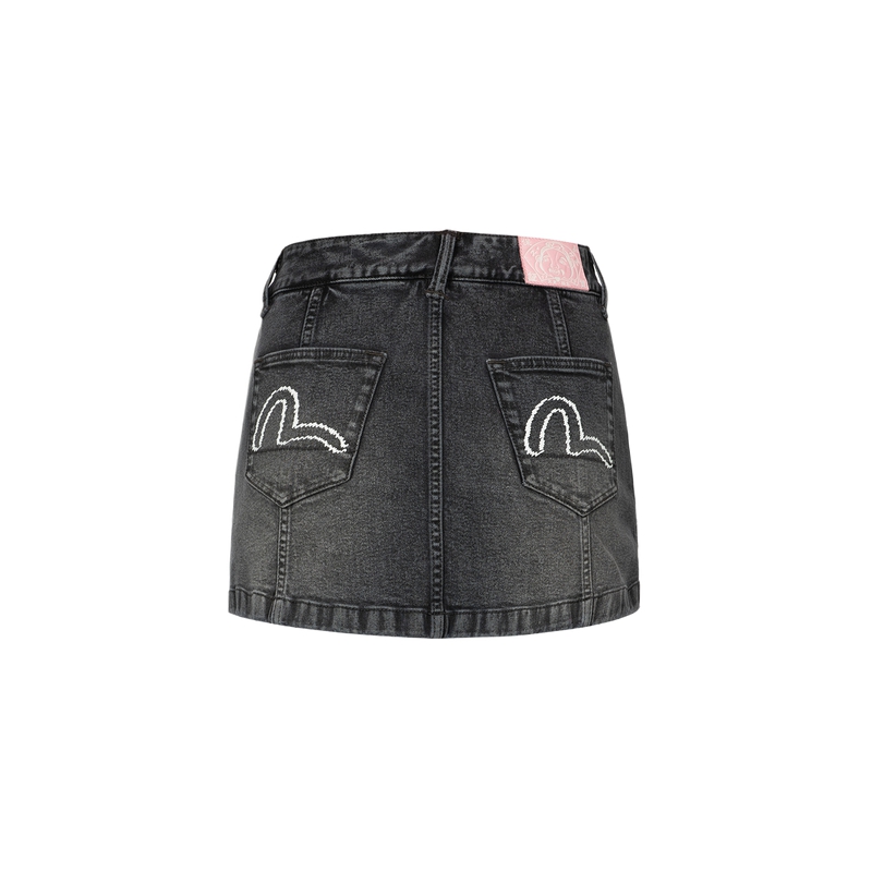 

EVISU Повседневные шорты женские джинсовые черные