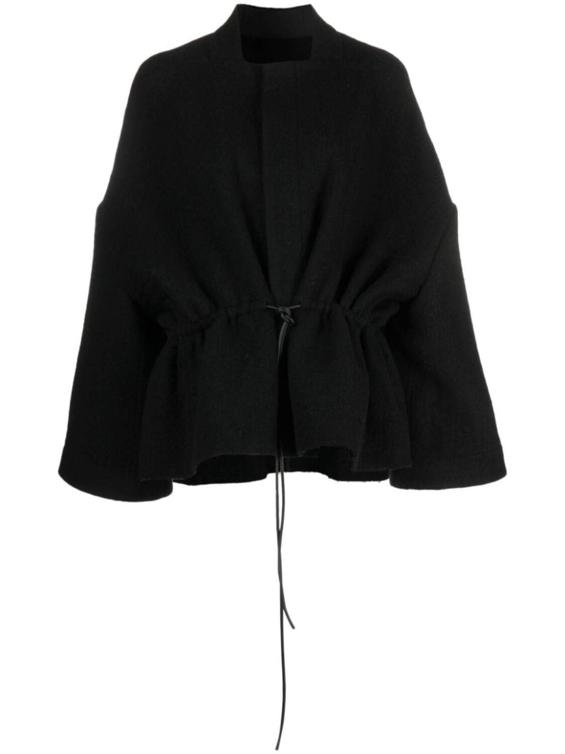 

Rick Owens куртка Sail из вирджинской шерсти с широкими рукавами, черный