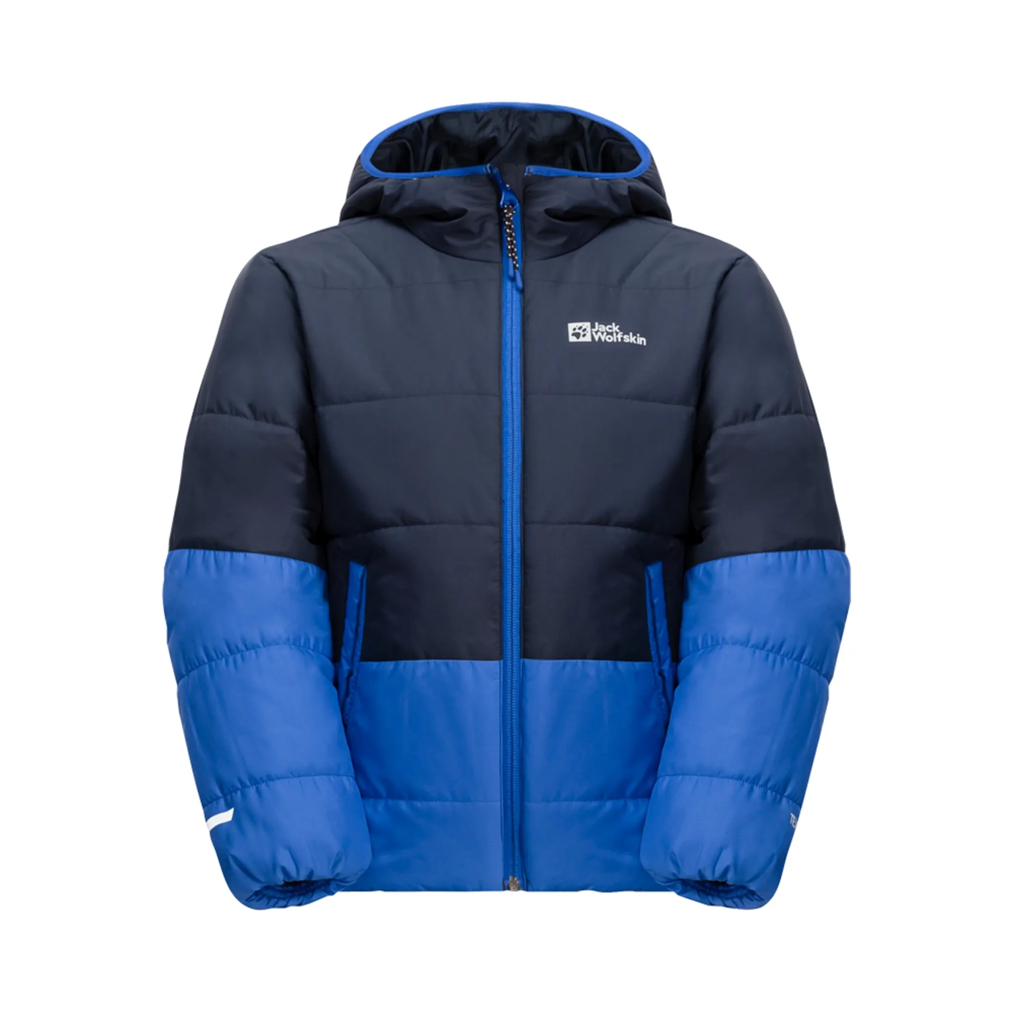 

Куртка из софтшелла Jack Wolfskin "TWO HILLS INS JACKET K", с капюшоном, цвет Nordic-Sky