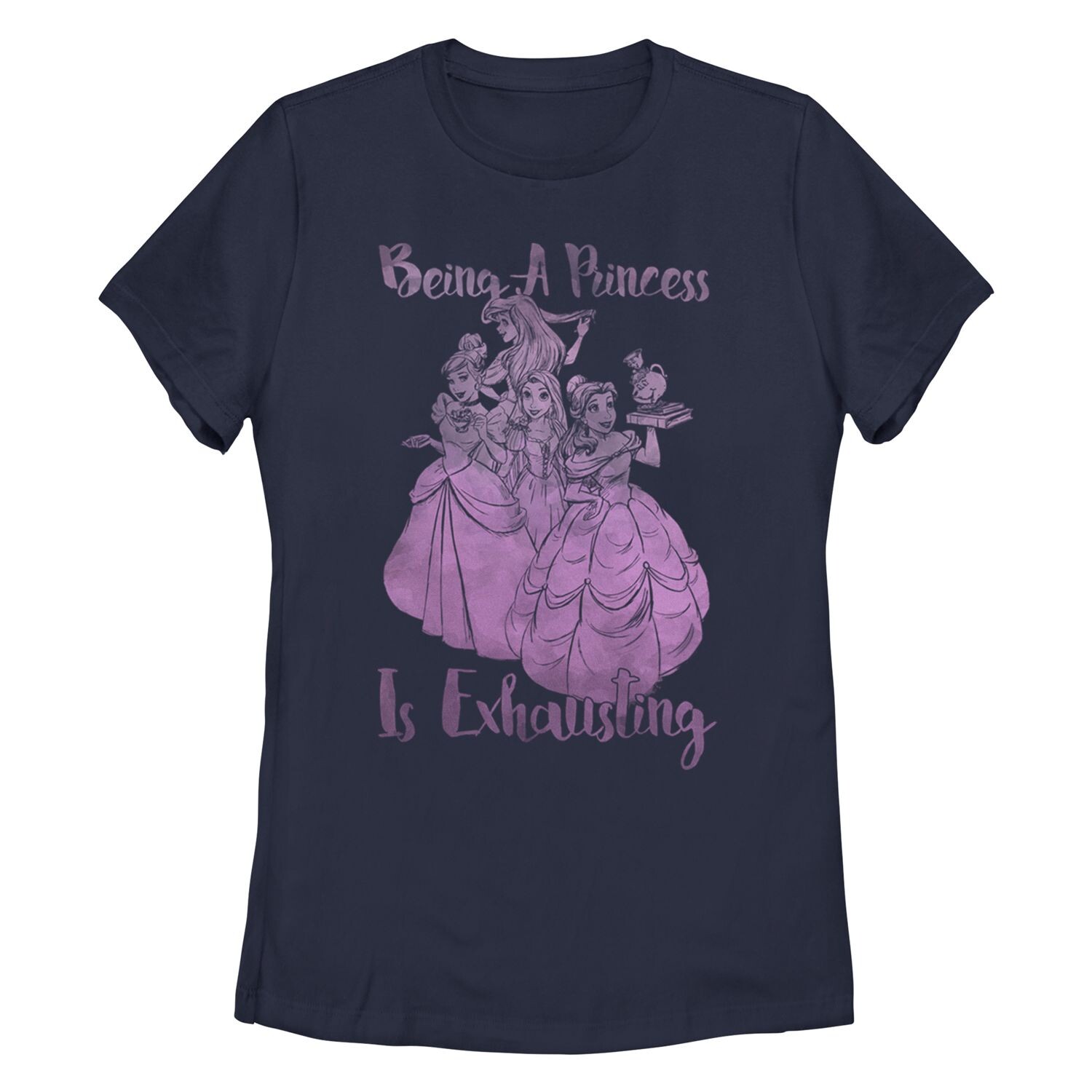 

Детская футболка Disney Princesses Exhausted Licensed Character