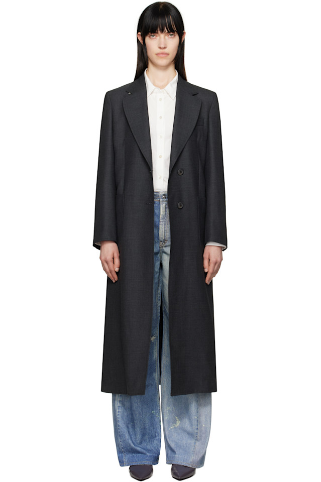 

Пальто Reef Our Legacy, цвет premium charcoal office wool