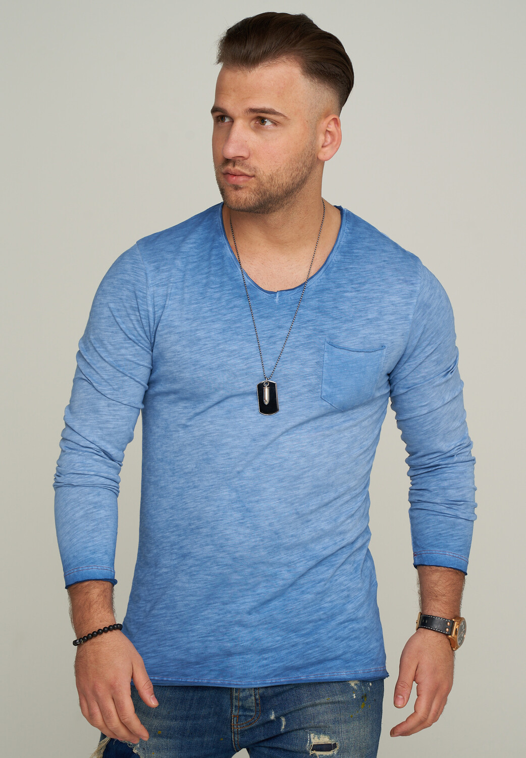 

Лонгслив CARISMA Langarmshirt CRPALIN, синий