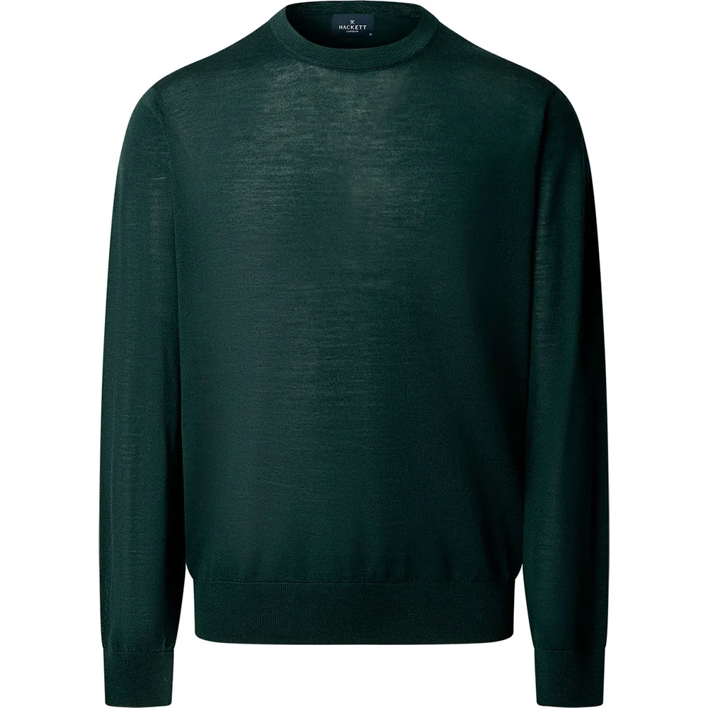 

Свитер Hackett Merino Silk, зеленый