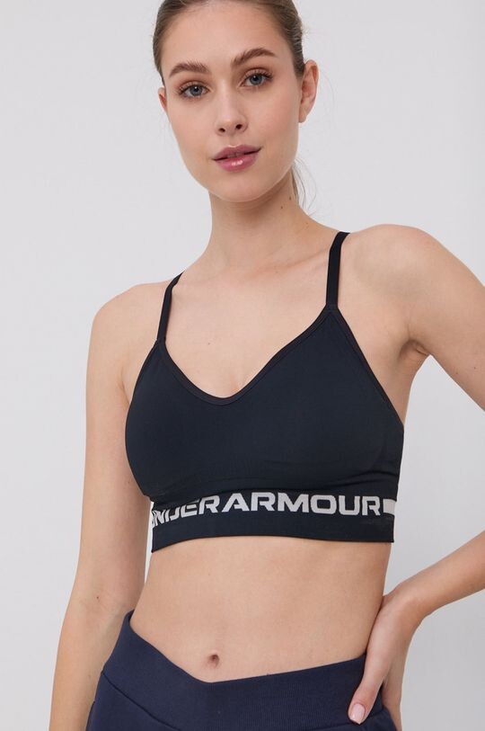 

Бесшовный спортивный бюстгальтер Under Armour, черный