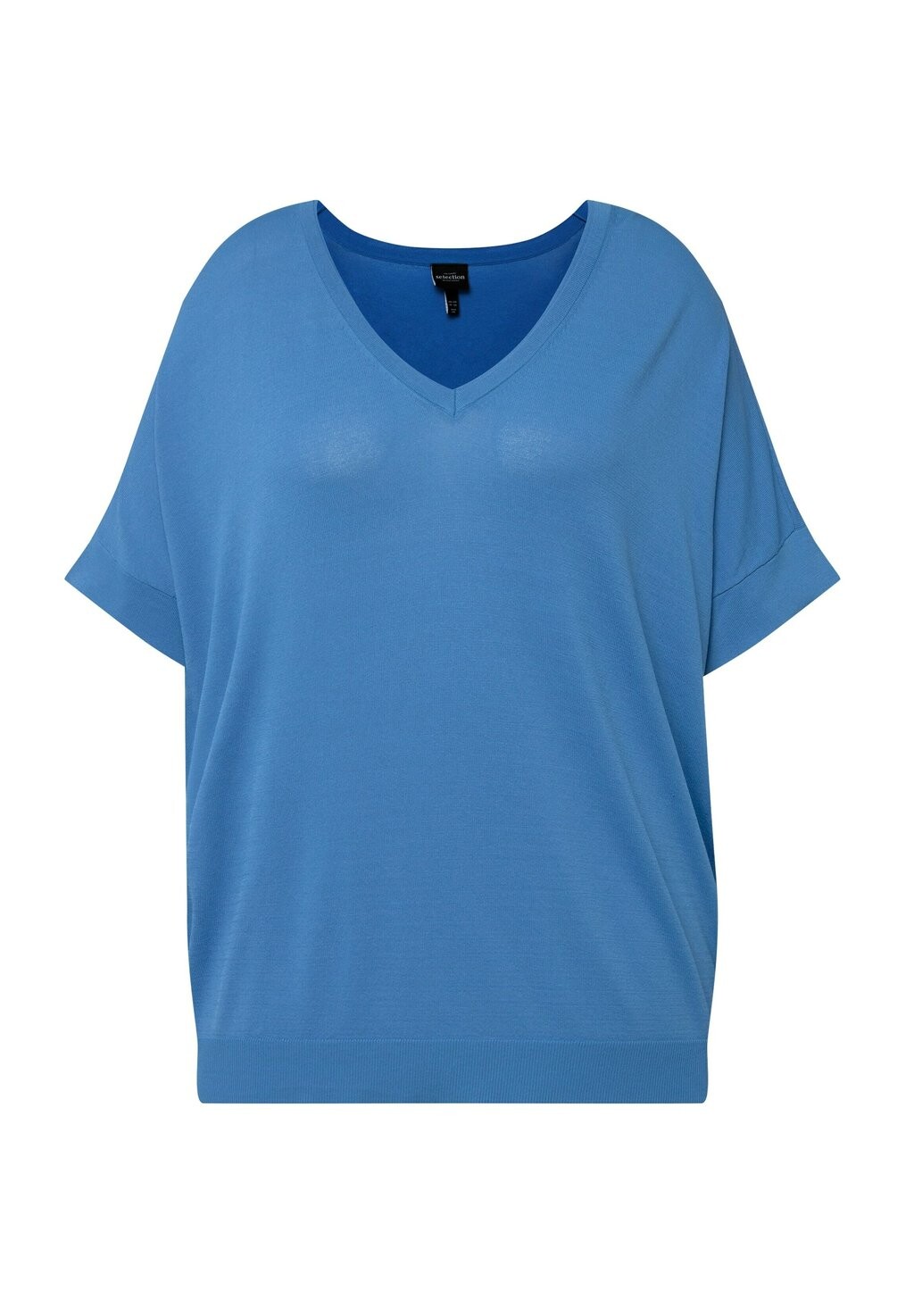 

Базовая футболка SHORT SLEEVE Ulla Popken, синий