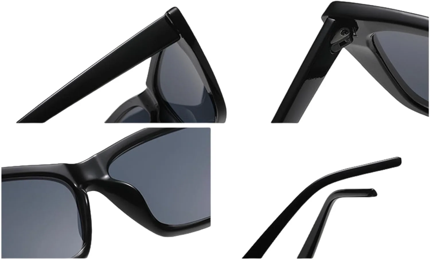 

Женские солнцезащитные очки «кошачий глаз», модные солнцезащитные очки, качественный минималистичный дизайн, цветные, защита от УФ-излучения UV400 TKKTLLT, Blue Grey