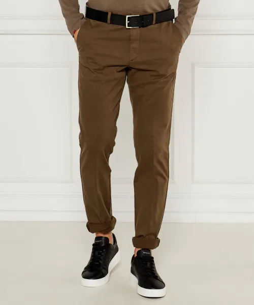 

Брюки-Чиносы Kaito1 Slim fit Boss, коричневый