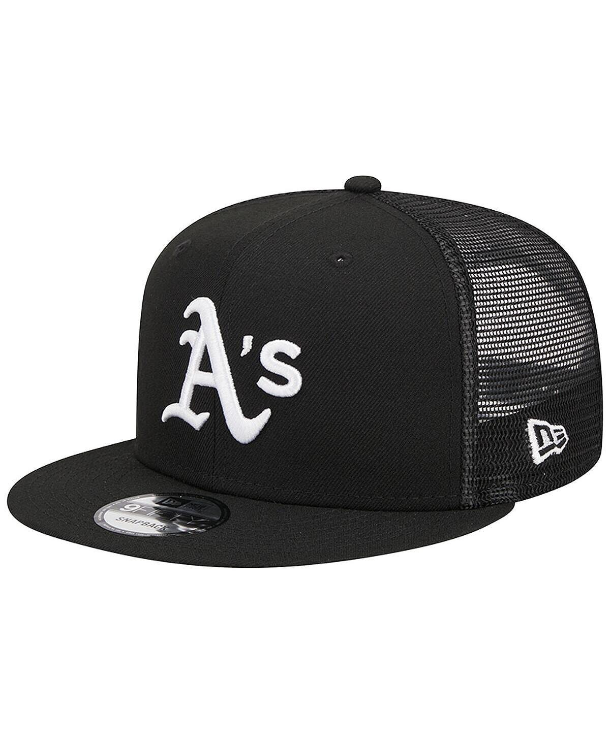 

Мужская черная кепка Oakland Athletics Trucker 9FIFTY Snapback New Era
