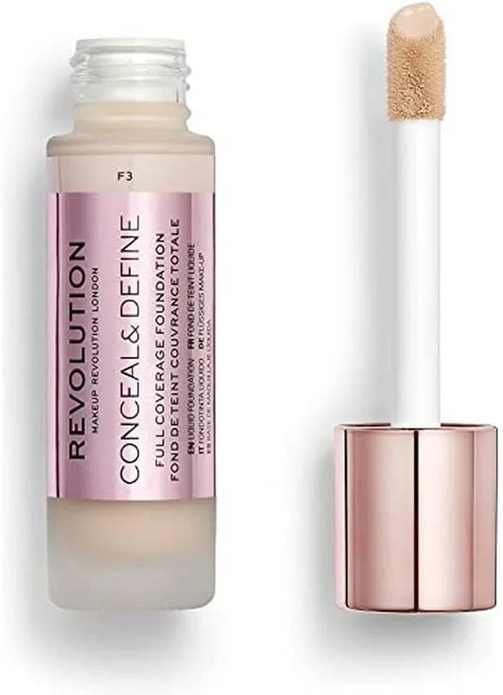 Тональный крем полного покрытия Revolution Beauty London F3 23 мл