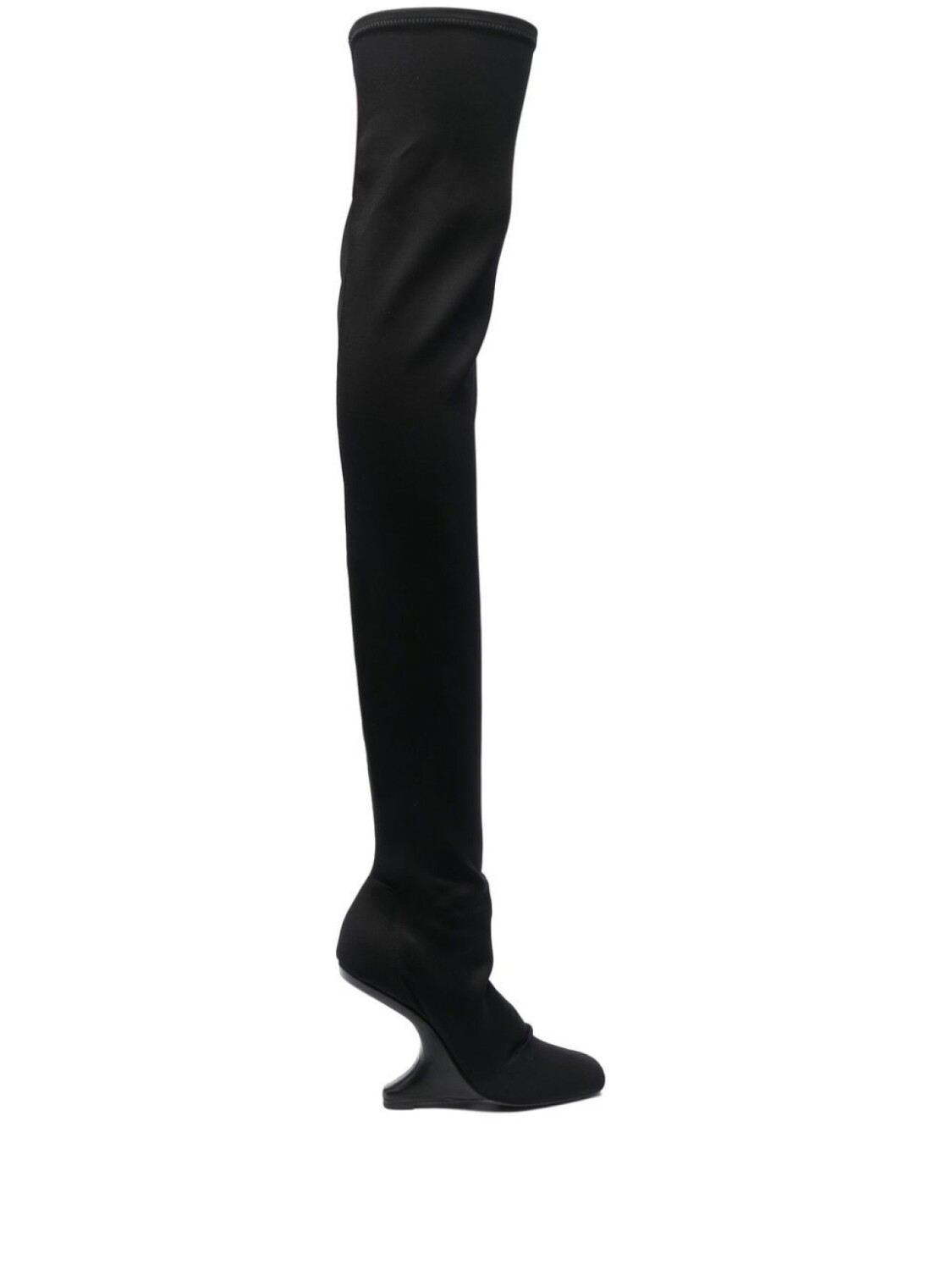 

Rick Owens Lilies ботфорты Cantilever 11, черный