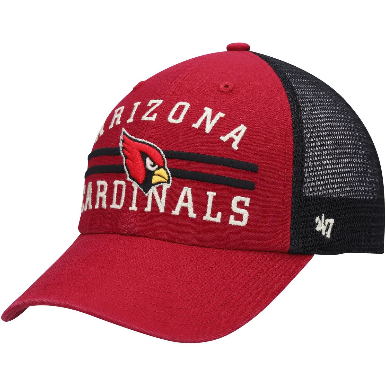 

Мужская кепка Snapback Highpoint Trucker Clean Up Cardinal '47/черная Arizona Cardinals