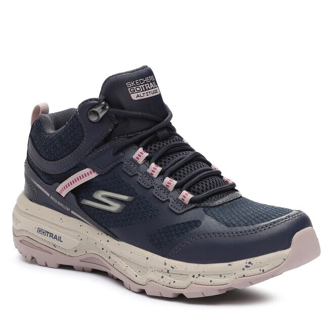Ботинки женские Skechers GoRun Trail на шнуровке, синий