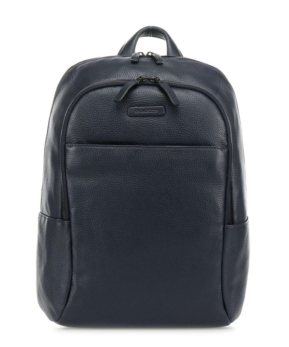 

Рюкзак для ноутбука Modus Special 12″ из зерненой яловой кожи Piquadro, синий