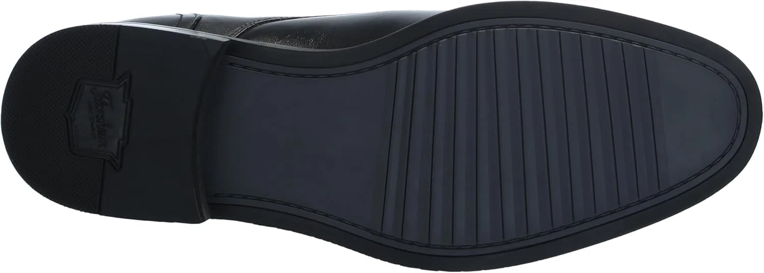 Мужские оксфорды Florsheim Rubano с закругленным носком и двойной пряжкой, Black — фото 4
