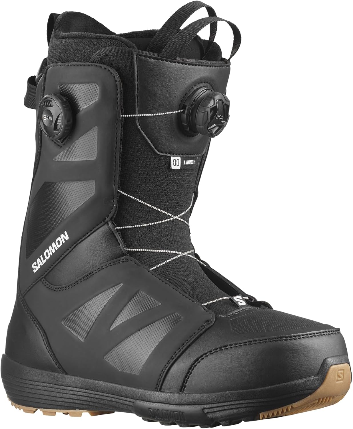

Мужские сноубордические ботинки Salomon Titan Boa, Black/Black/White, Белый, Мужские сноубордические ботинки Salomon Titan Boa, Black/Black/White