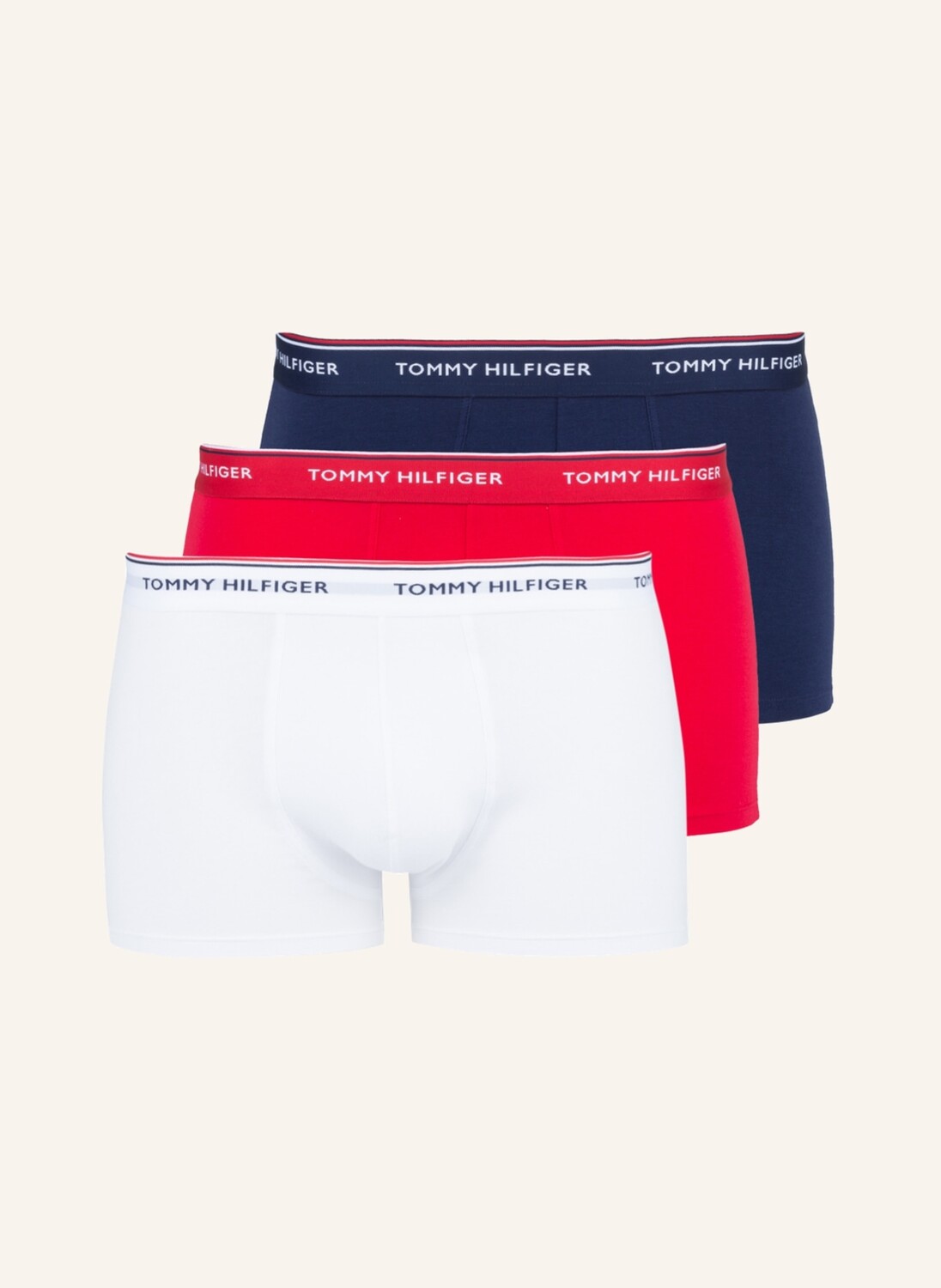 

3 пары боксеров Tommy Hilfiger, белый