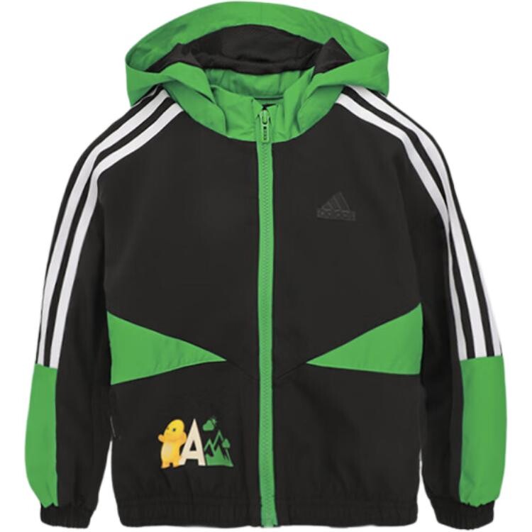 

ПС куртка Adidas, черный/зеленый
