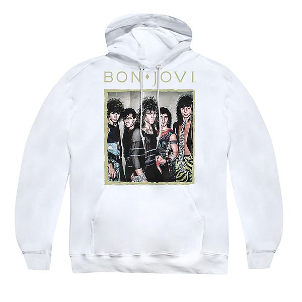 

Толстовка с капюшоном Bon Jovi с принтом Licensed Character