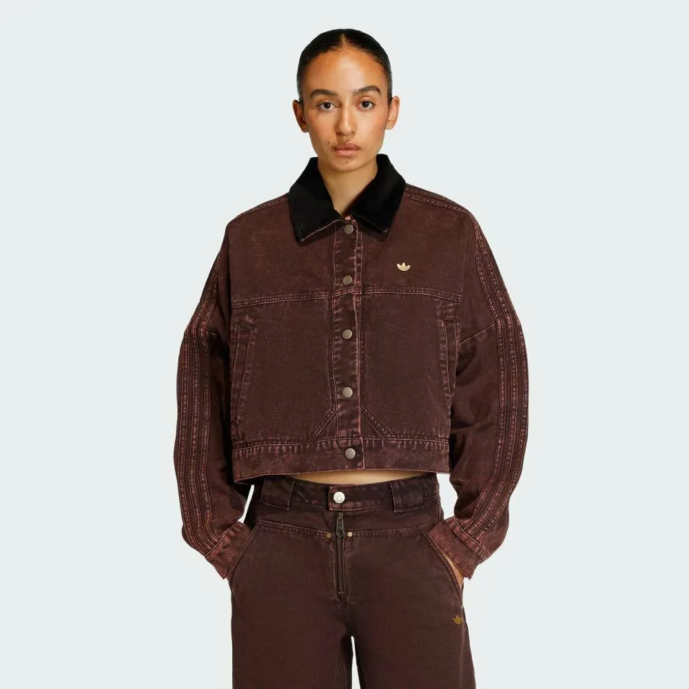 Спортивная куртка Adidas из парусины Adidas, brown