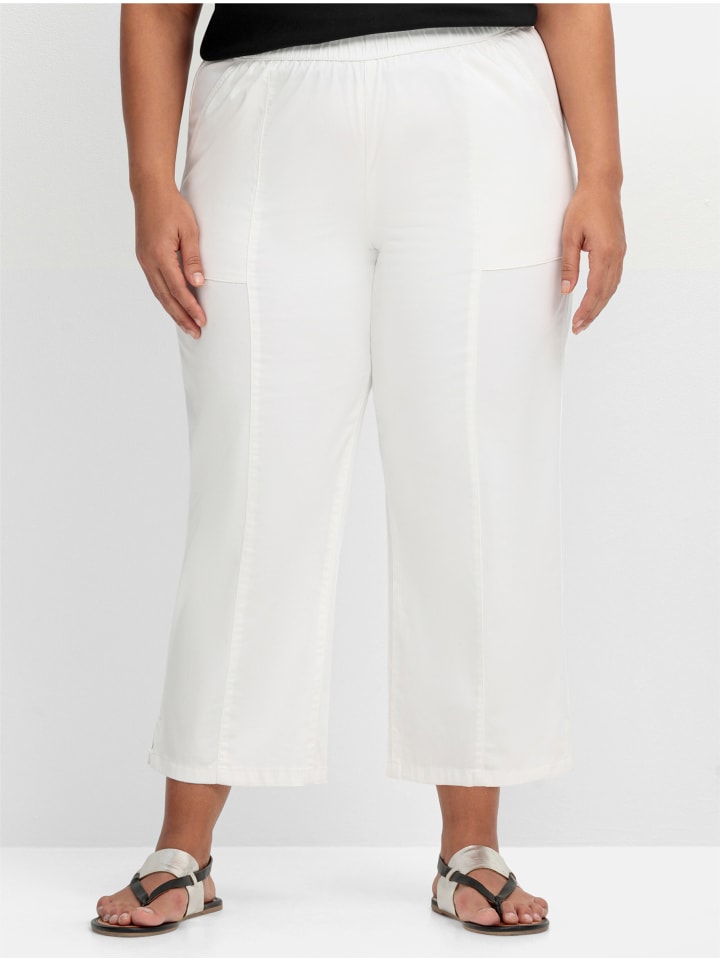 

Тканевые шорты sheego, белый