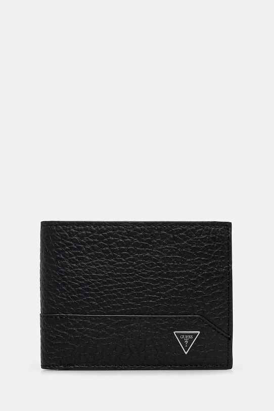 

Кожаный кошелек BARCELLONA Guess, черный