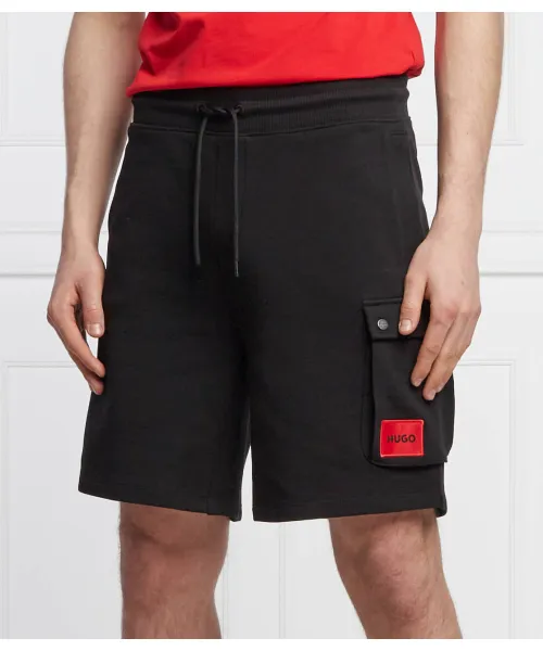 

Шорты dizzi222 Regular fit Hugo, черный