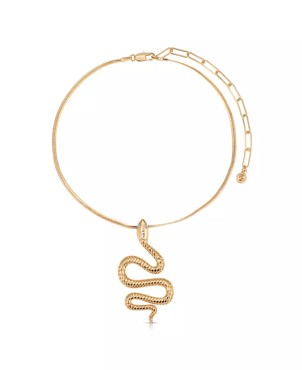 

Колье-Чокер с подвеской Serpentina Ettika, gold