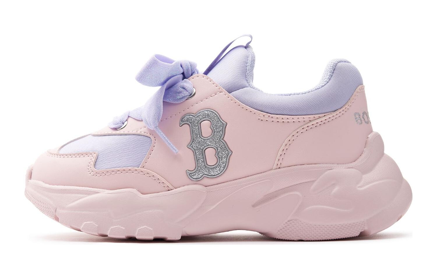 

Кроссовки MLB Big Ball Chunky Series Kids Lifestyle Shoes Kids Low-top Pink, розовый
