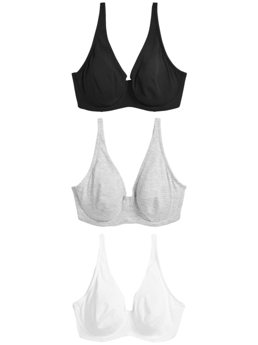 

Бюстгальтер Next, цвет Light grey/Black/White