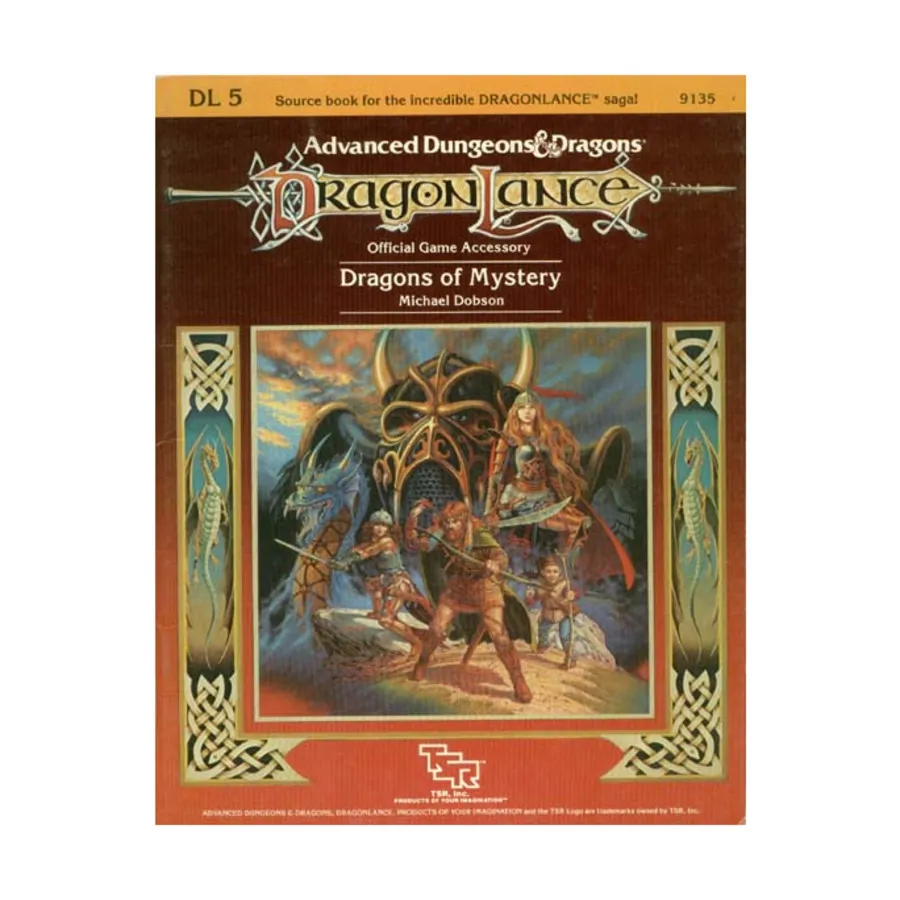

Модуль Dragons of Mystery, Dragonlance - Modules & Adventures
