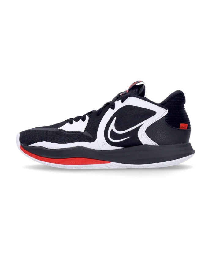 Баскетбольные кроссовки Kyrie Low 5, черно-бело-красные. Nike, черный — фото 2