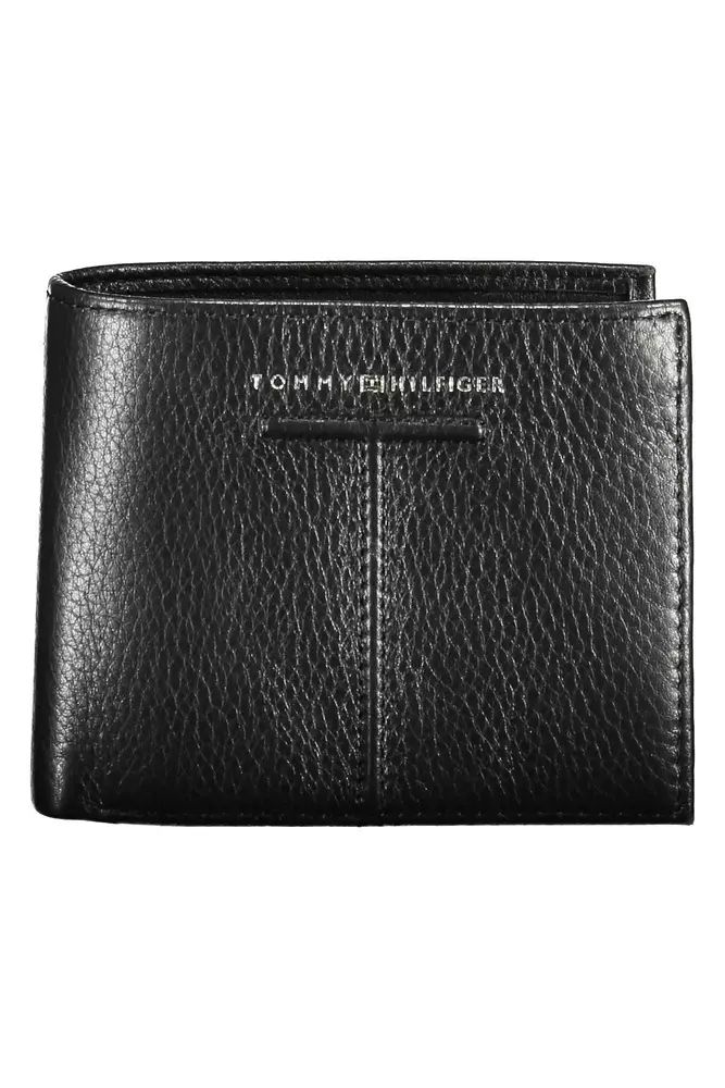 

Мужской кожаный кошелек Tommy Hilfiger, черный