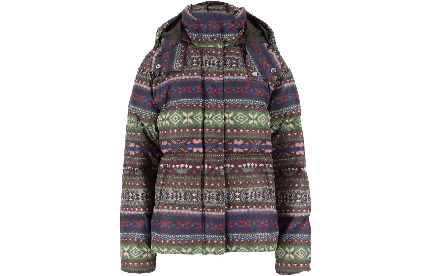 

Графическая принтованная утепленная куртка Polo Ralph Lauren, разноцветная