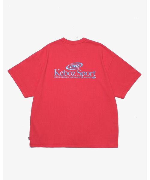

Футболка, хлопок, классический крой KEBOZ, красный
