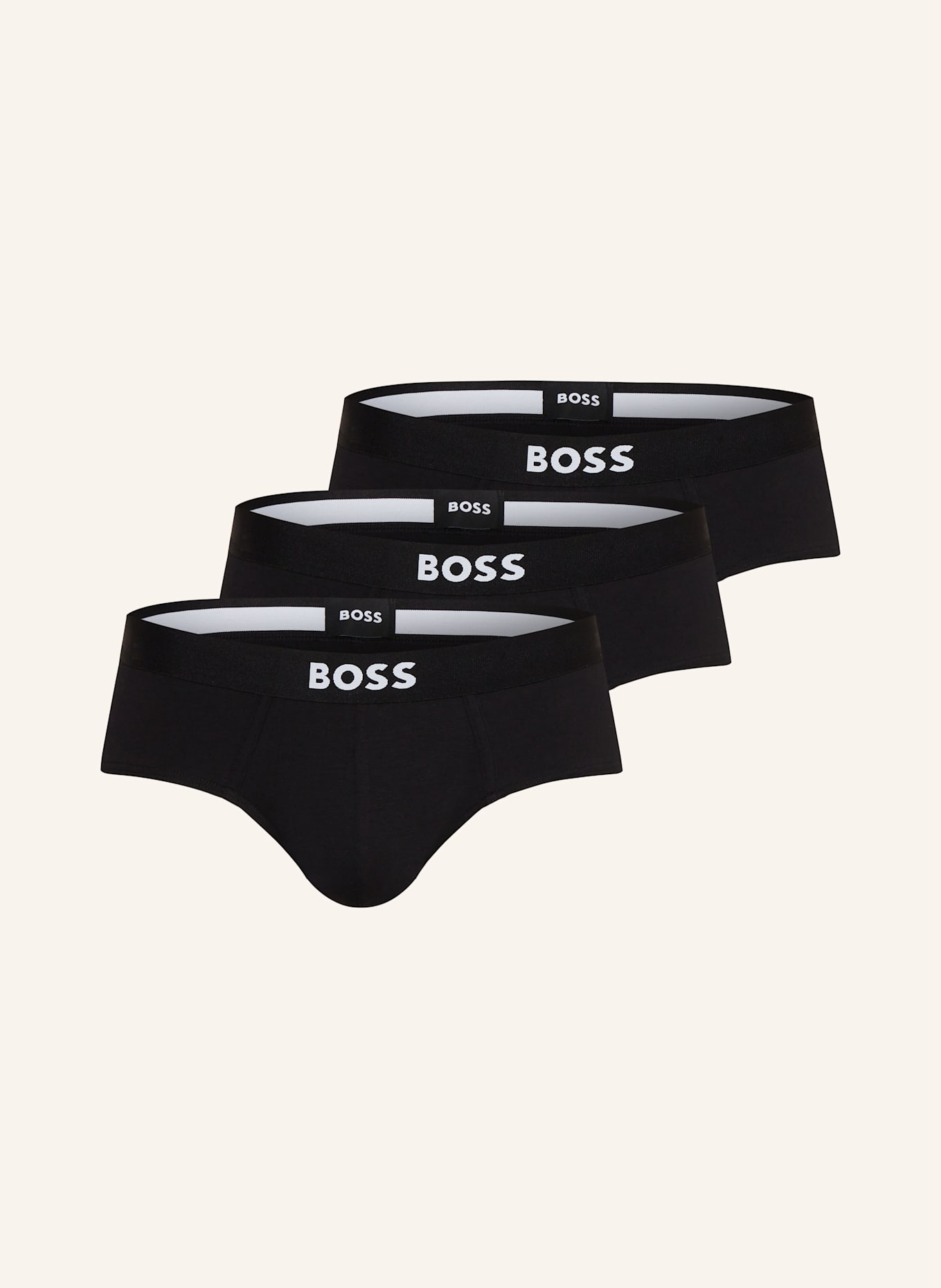 

3 пары трусов один Boss, черный