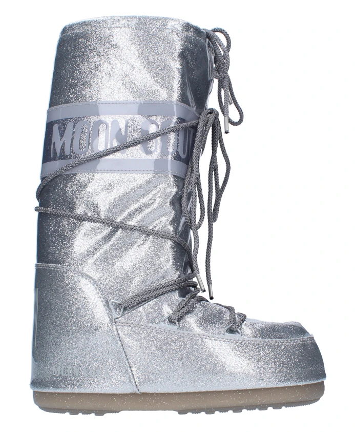 

Сапоги серебро Moon Boot, серый