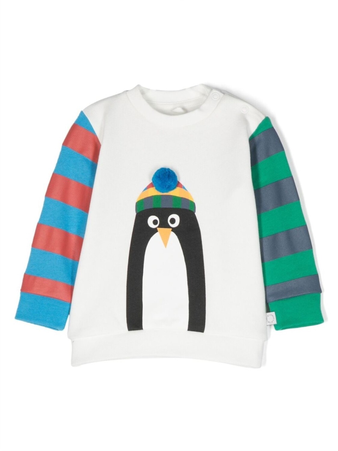 

Stella McCartney Kids толстовка с принтом Penguin, белый
