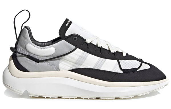 Кроссовки adidas Y-3 Shiku Run 'White Black', черный — фото 2