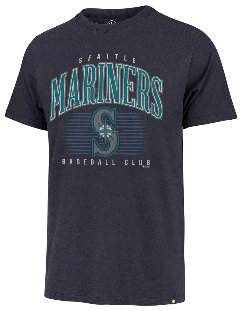 

Синяя мужская футболка Seattle Mariners '47 Double Header Cooperstown Franklin
