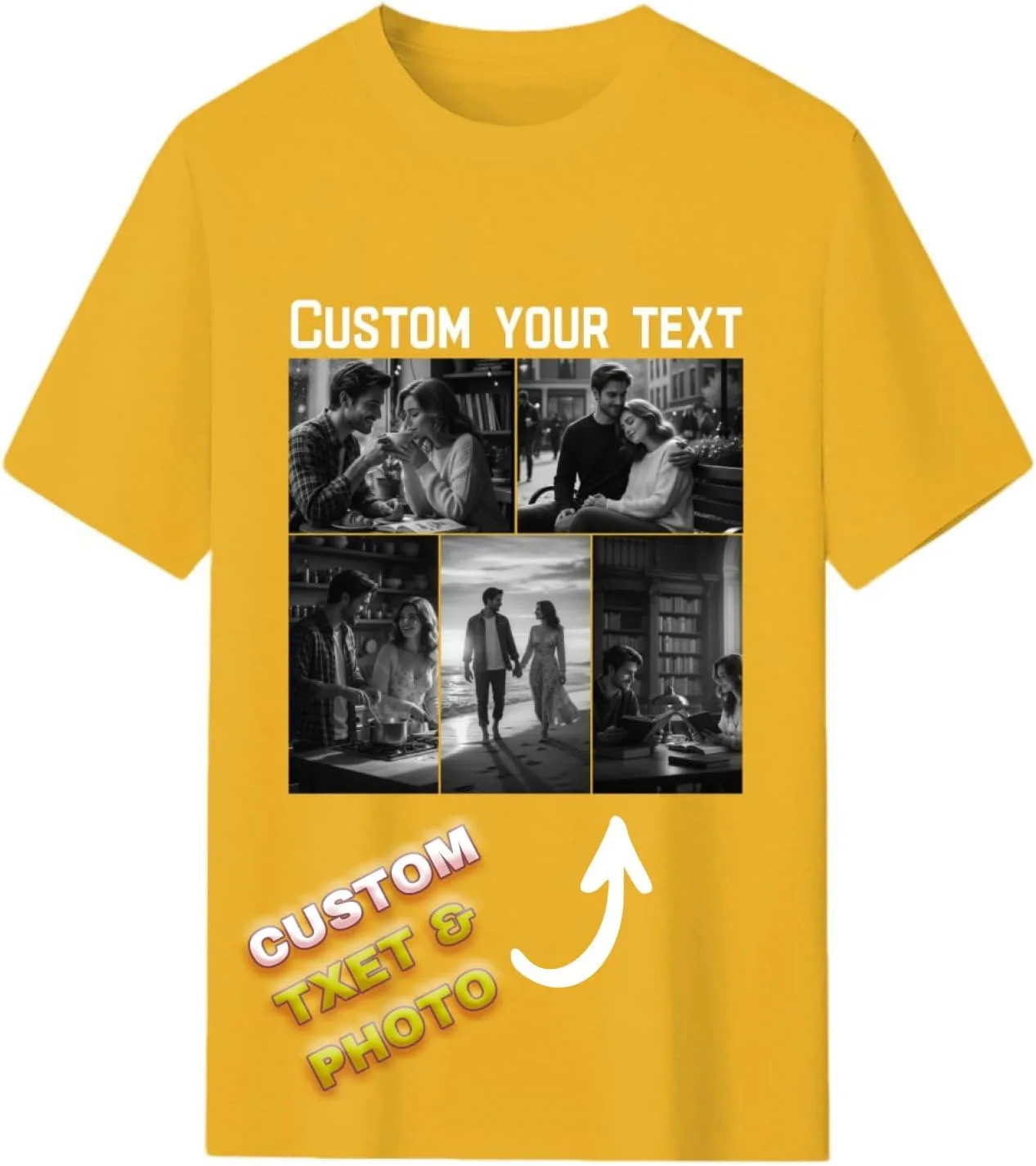 

Футболка с фото на заказ, 180 г, S-5XL