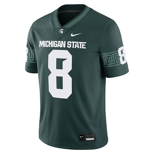 Футболка Michigan State Spartans Kirk Cousins зеленая Nike — фото 3