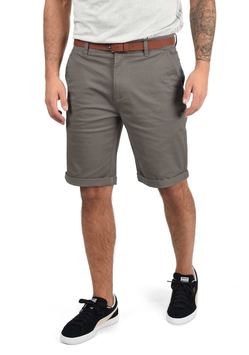 

Тканевые шорты !SOLID Chino SDMontijo, серый
